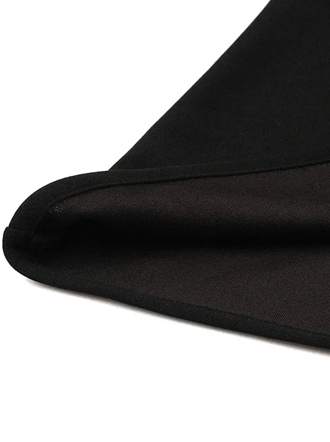 Killreal Damen Cocktailkleid im Vintage-Stil der 1950er Jahre, Retro, gepunktet, hohe Taille