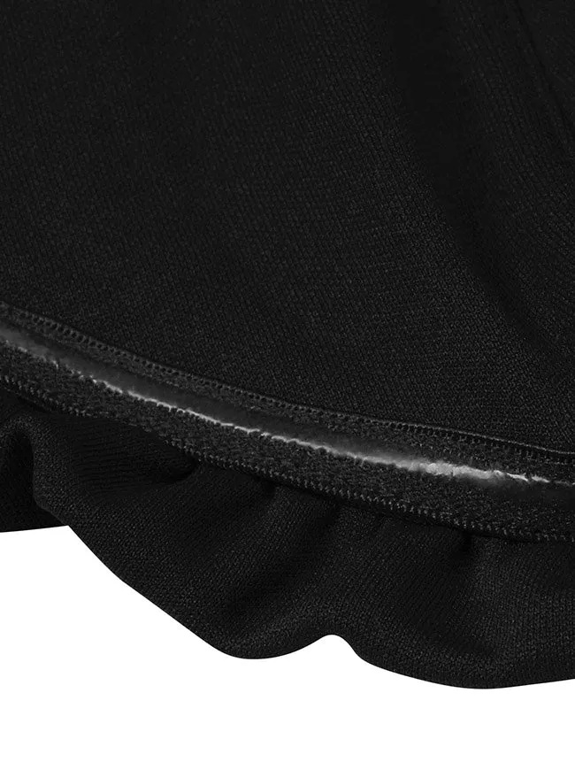 Modisches trägerloses Bustier-Top in Herzform mit offenem Rücken und Schnürung