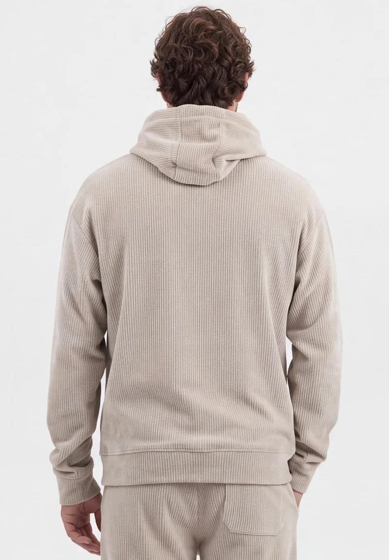 Cord-Hoodie aus Bio-Baumwolle