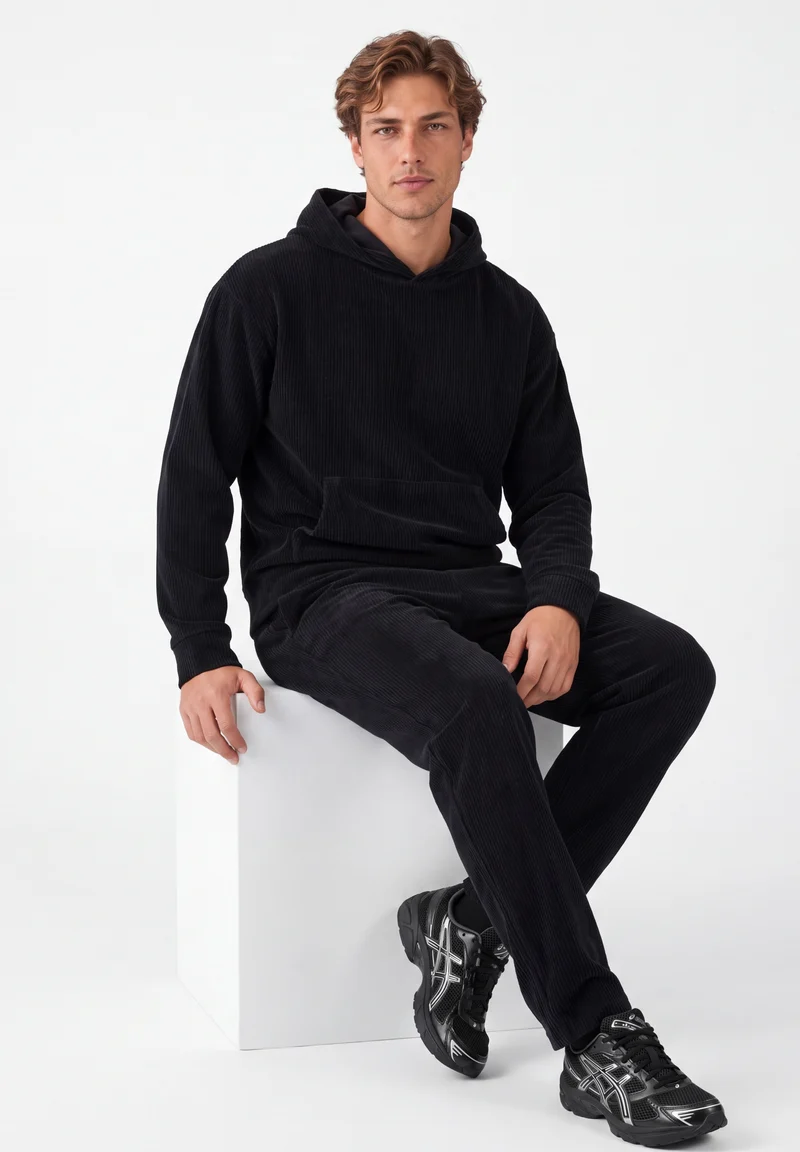 Cord-Sweathose aus Bio-Baumwolle