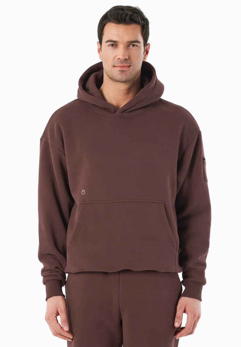 HARVINN | Essentials Travel Unisex Hoodie aus Bio-Baumwolle und recyceltem Polyester