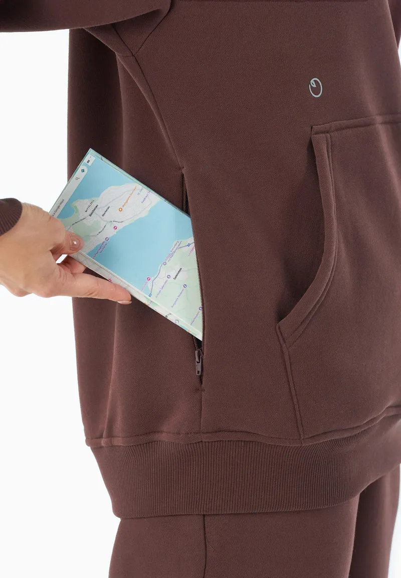 HARVINN | Essentials Travel Unisex Hoodie aus Bio-Baumwolle und recyceltem Polyester