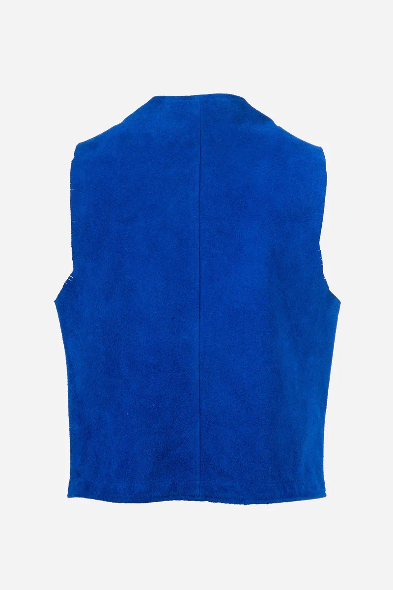ROUTE 66 WAISTCOAT MAN ROYAL