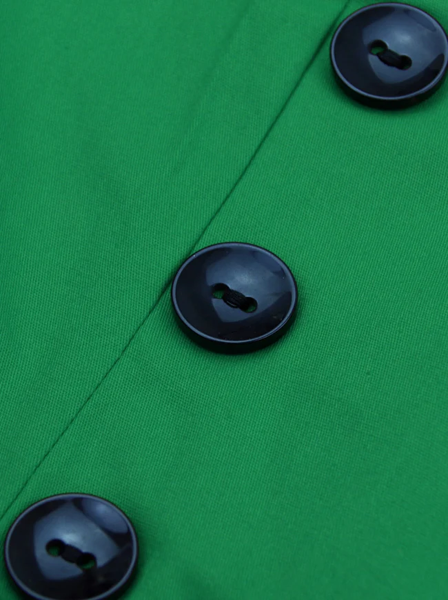 Ärmelloses A-Linien-Cocktailparty-Freizeitkleid im Vintage-Tupfen-Druck