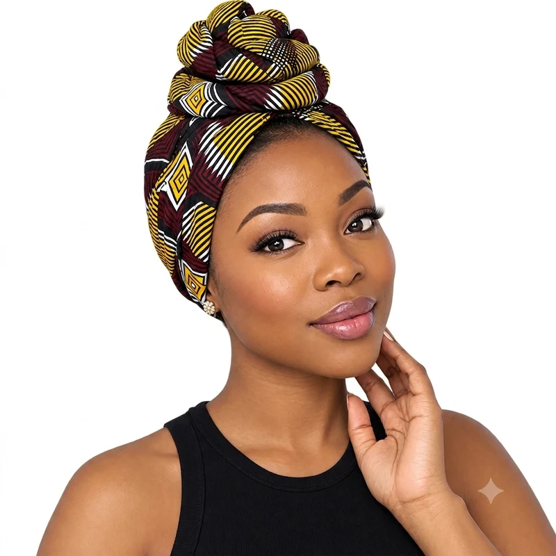 Afrozaina Pre- tied headwrap