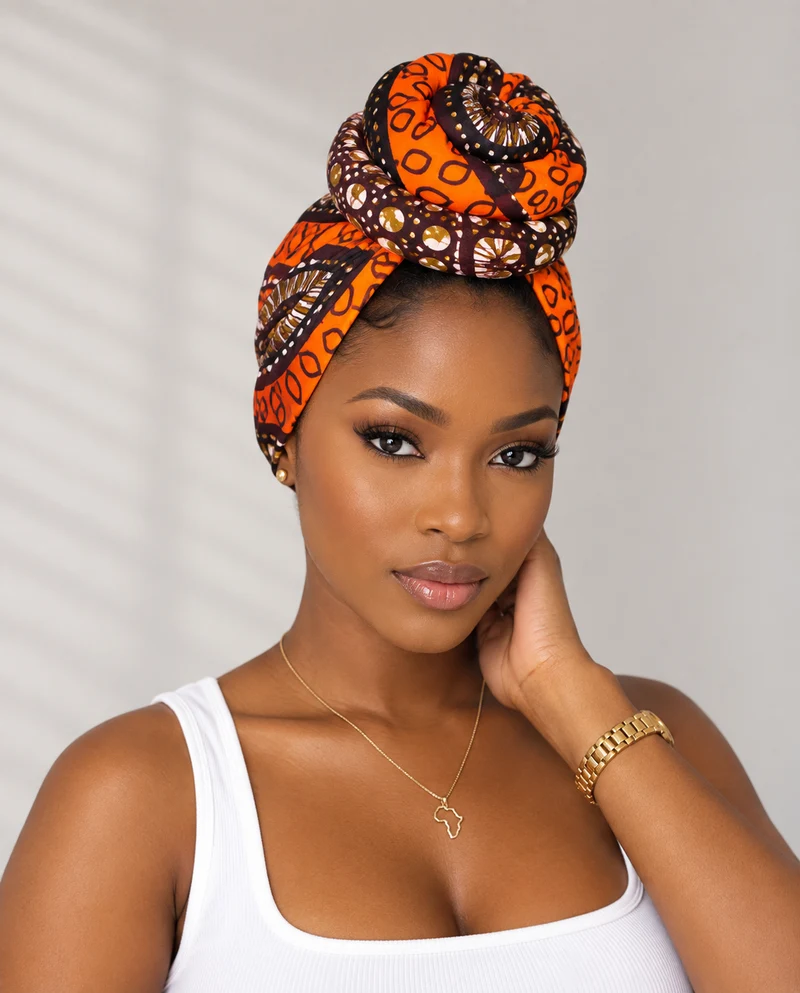 Afrozaina Pre-tied headwrap