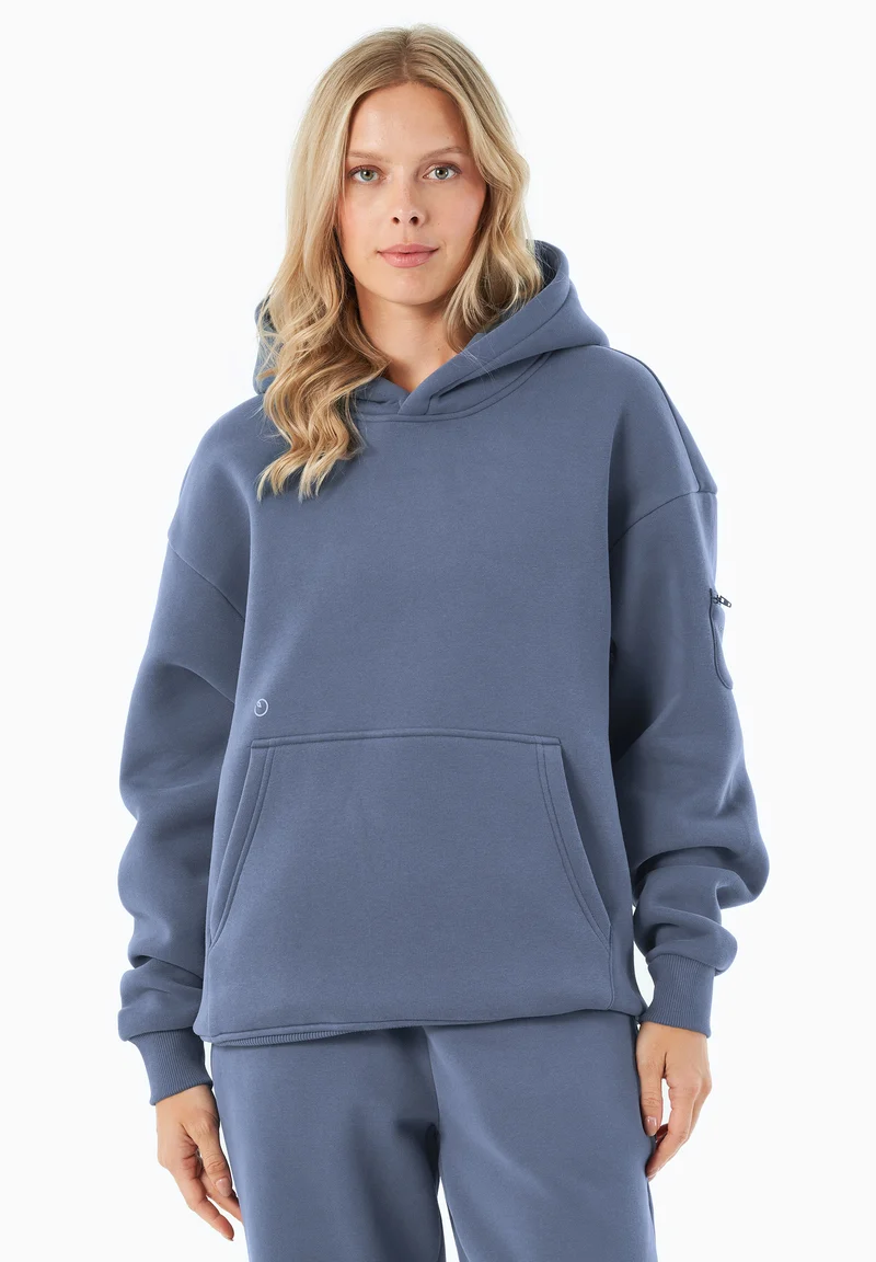 HARVINN | Essentials Travel Unisex Hoodie aus Bio-Baumwolle und recyceltem Polyester