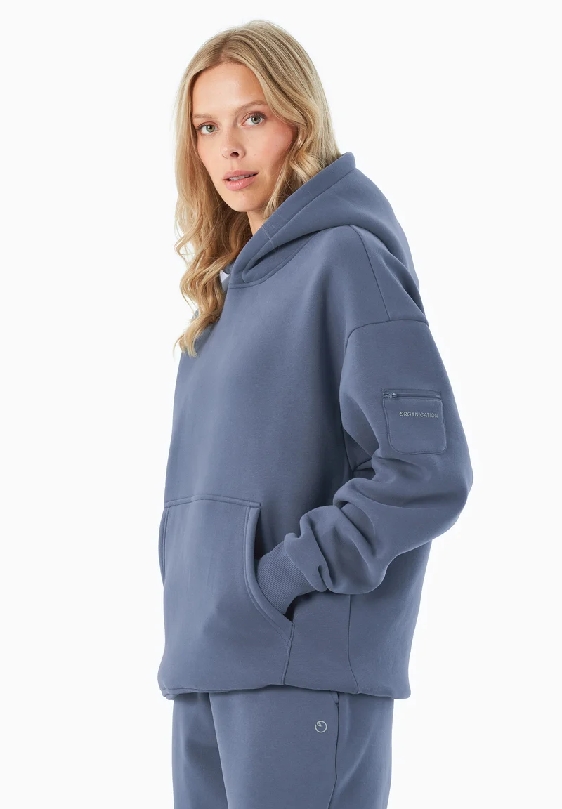 HARVINN | Essentials Travel Unisex Hoodie aus Bio-Baumwolle und recyceltem Polyester
