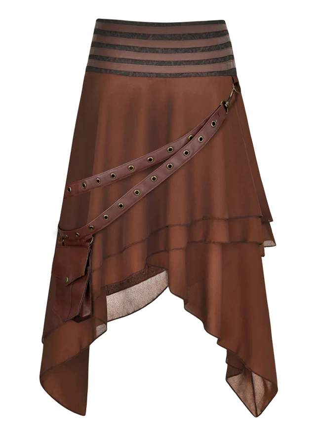 Steampunk viktorianischen Retro mehrschichtigen High Low Pirate Party Rock