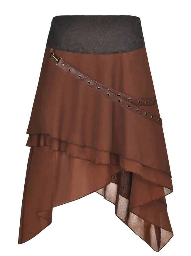 Steampunk viktorianischen Retro mehrschichtigen High Low Pirate Party Rock