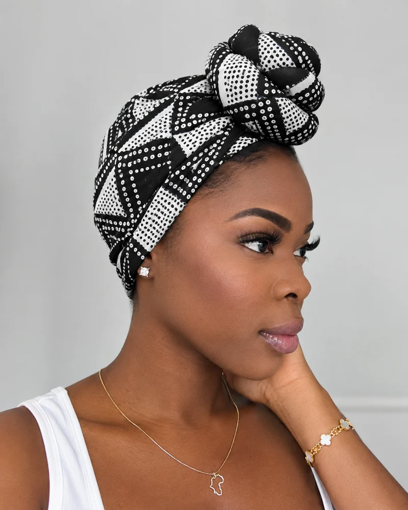 Afrozaina Pre-Tied Headwrap