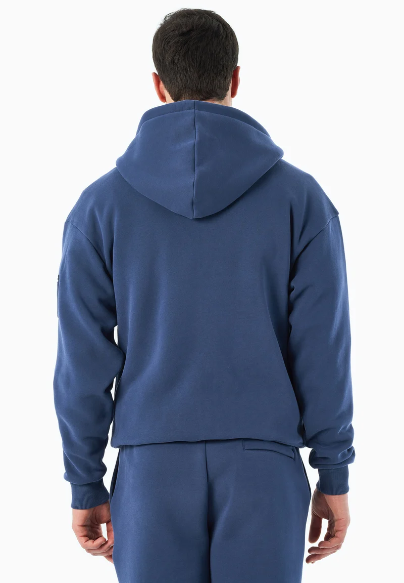 JENNA | Essentials Travel Unisex Full Zip-Hoodie aus Bio-Baumwolle und recyceltem Polyester