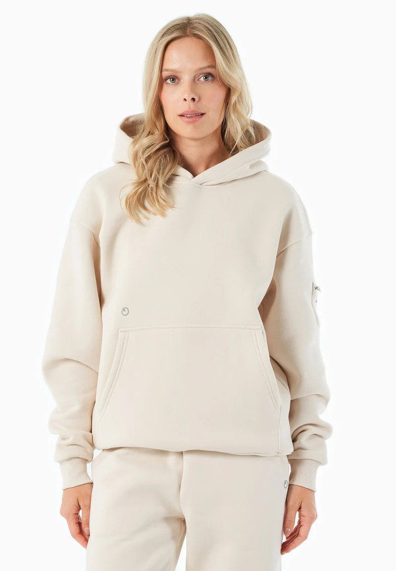 HARVINN | Essentials Travel Unisex Hoodie aus Bio-Baumwolle und recyceltem Polyester