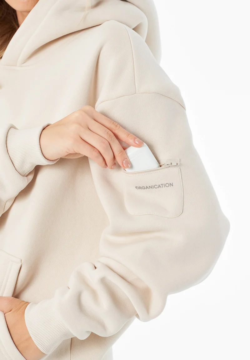 HARVINN | Essentials Travel Unisex Hoodie aus Bio-Baumwolle und recyceltem Polyester