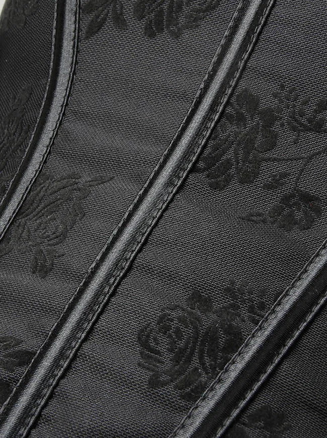 Vintage Korsett mit Schnürung, rückenfrei, mit Stäbchen, Neckholder-Top, Bustier, Bodyshaper