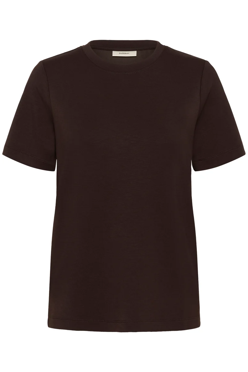 T-shirt Karmen Vincent structuré à col rond