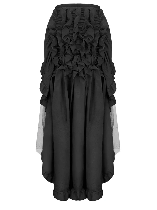 Langer Tüll-Tutu-Wickelrock für Damen