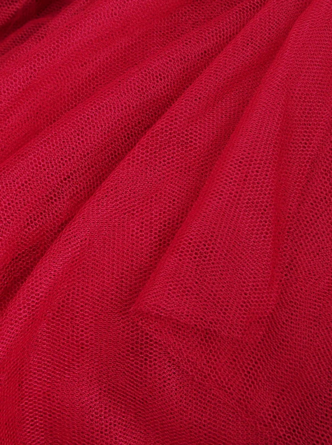 Langer Tüll-Tutu-Wickelrock für Damen