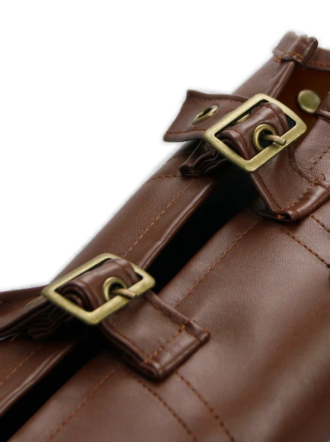 Steampunk Zubehör Retro Leder Armbinde Armband Galaxy Schulter Rüstung Achselzucken