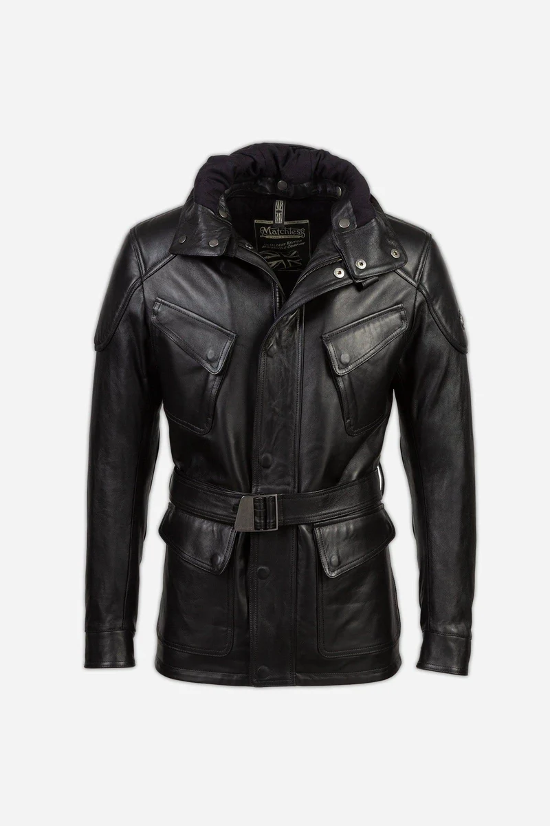 STREETFARER NAPPA JACKET W/HOOD MAN