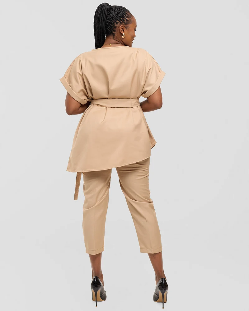 SMASH Element Asymmetric Monolith Set - Sahara Beige