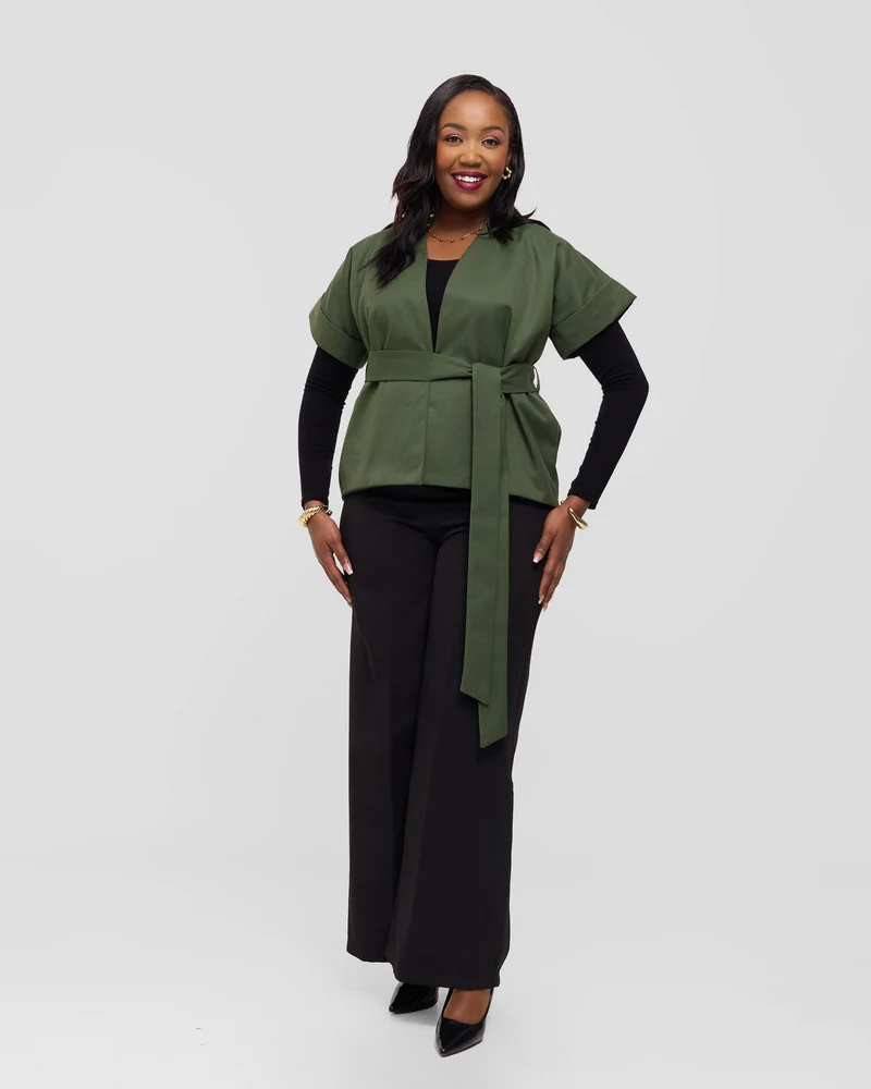 SMASH Element Stratum Wrap Jacket - Kenia Olive