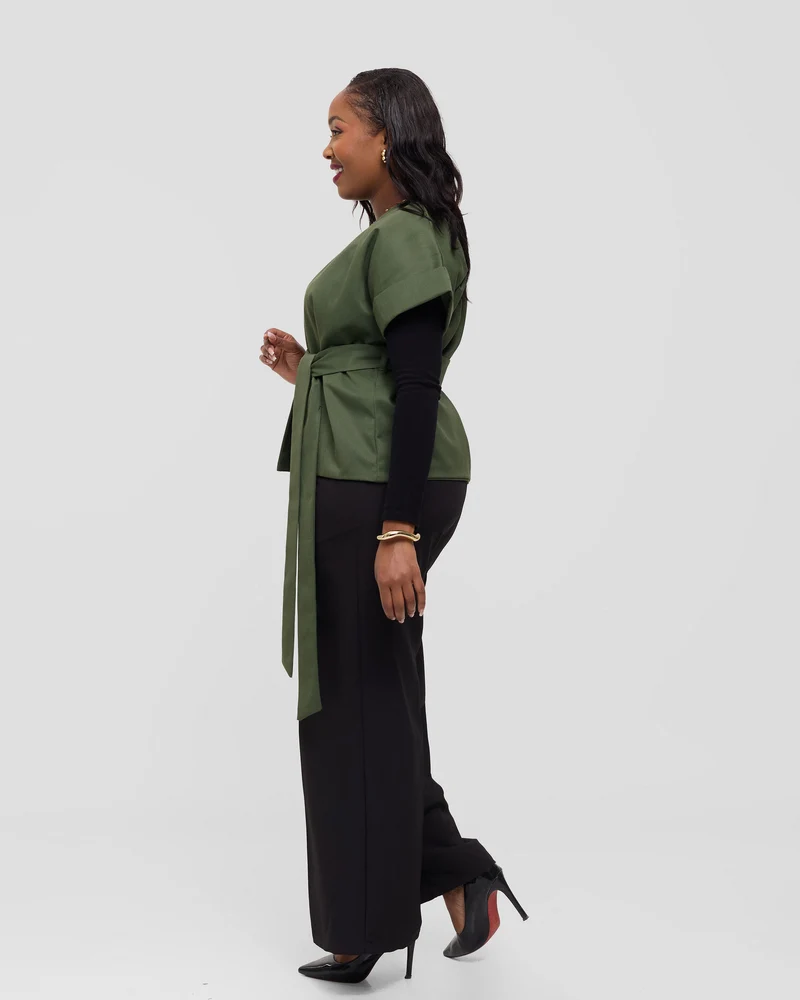 SMASH Element Stratum Wrap Jacket - Kenia Olive