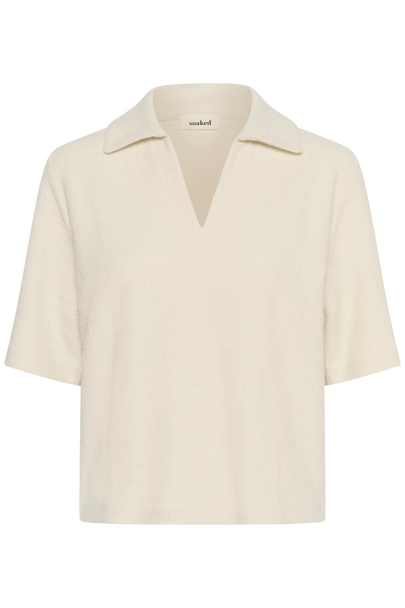 Ensemble pantalon et polo Bai texturé