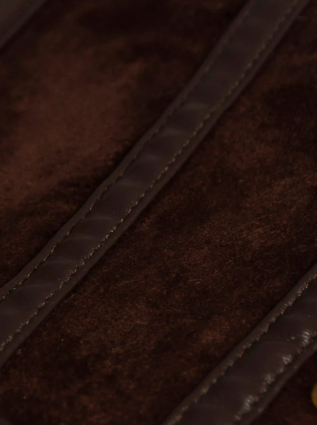 Steampunk Gothic Kostüm Zubehör Lederjacke Shrug Schulterpanzer