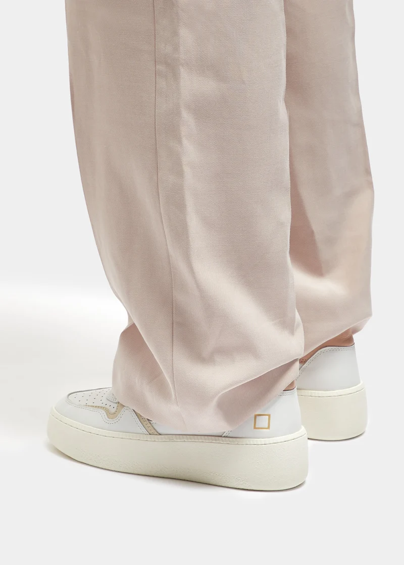 RUNNING STEP - BLANC/ROSE