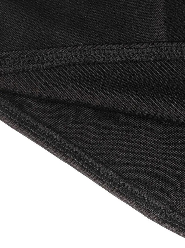 Gothic Steampunk A-Linie Faltenrock im Vintage-Stil mit hoher Taille
