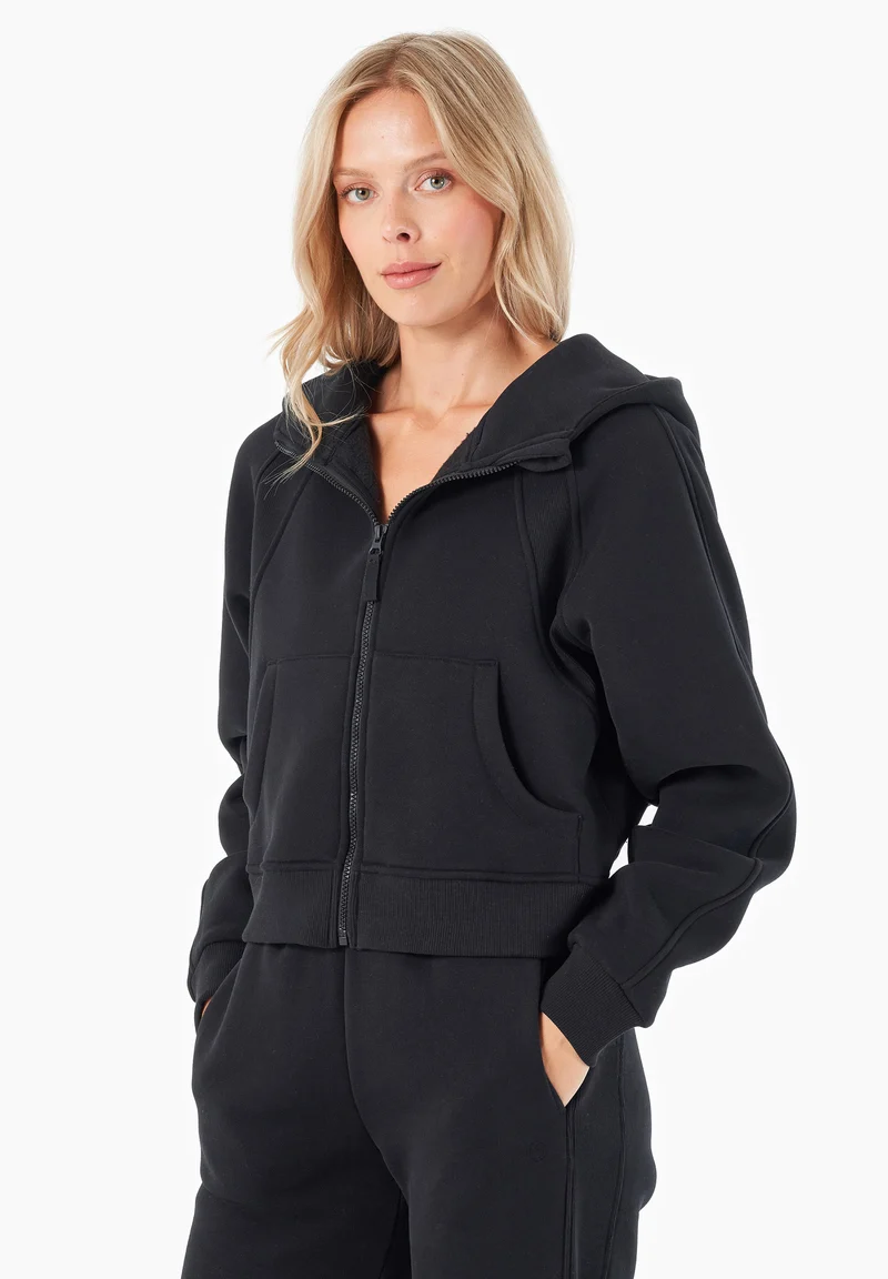 JODDY | Essentials Full Zip-Hoodie aus Bio-Baumwolle und recyceltem Polyester