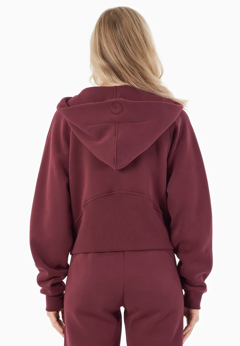 JODDY | Essentials Full Zip-Hoodie aus Bio-Baumwolle und recyceltem Polyester
