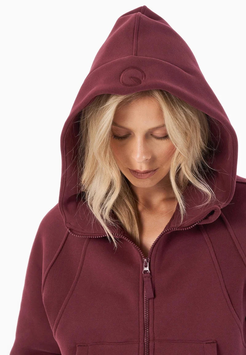 JODDY | Essentials Full Zip-Hoodie aus Bio-Baumwolle und recyceltem Polyester
