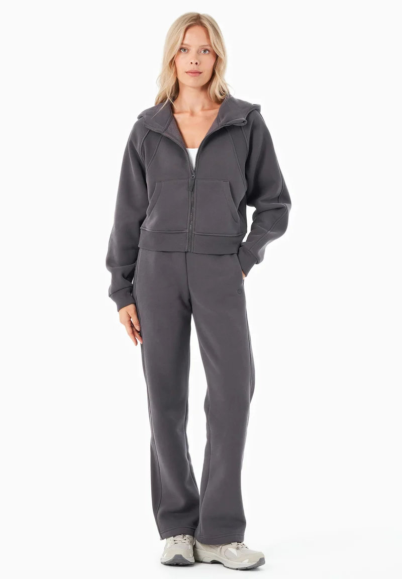 JODDY | Essentials Full Zip-Hoodie aus Bio-Baumwolle und recyceltem Polyester