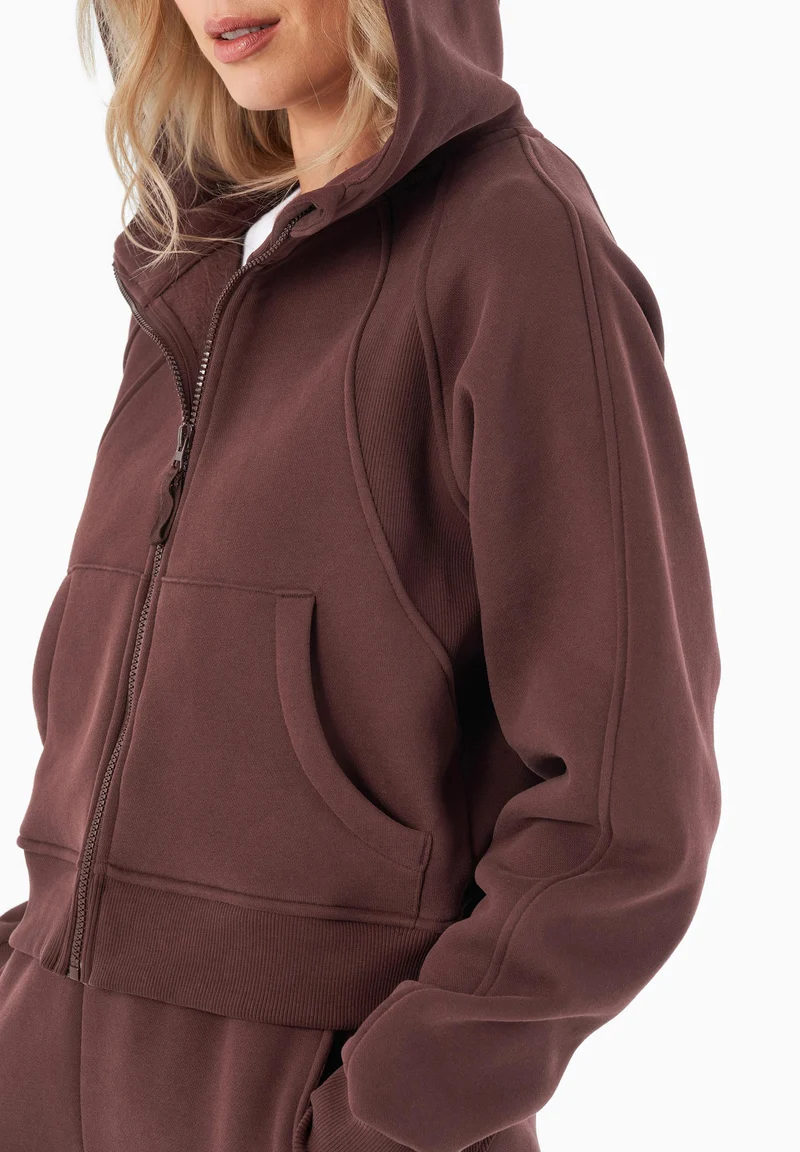 JODDY | Essentials Full Zip-Hoodie aus Bio-Baumwolle und recyceltem Polyester
