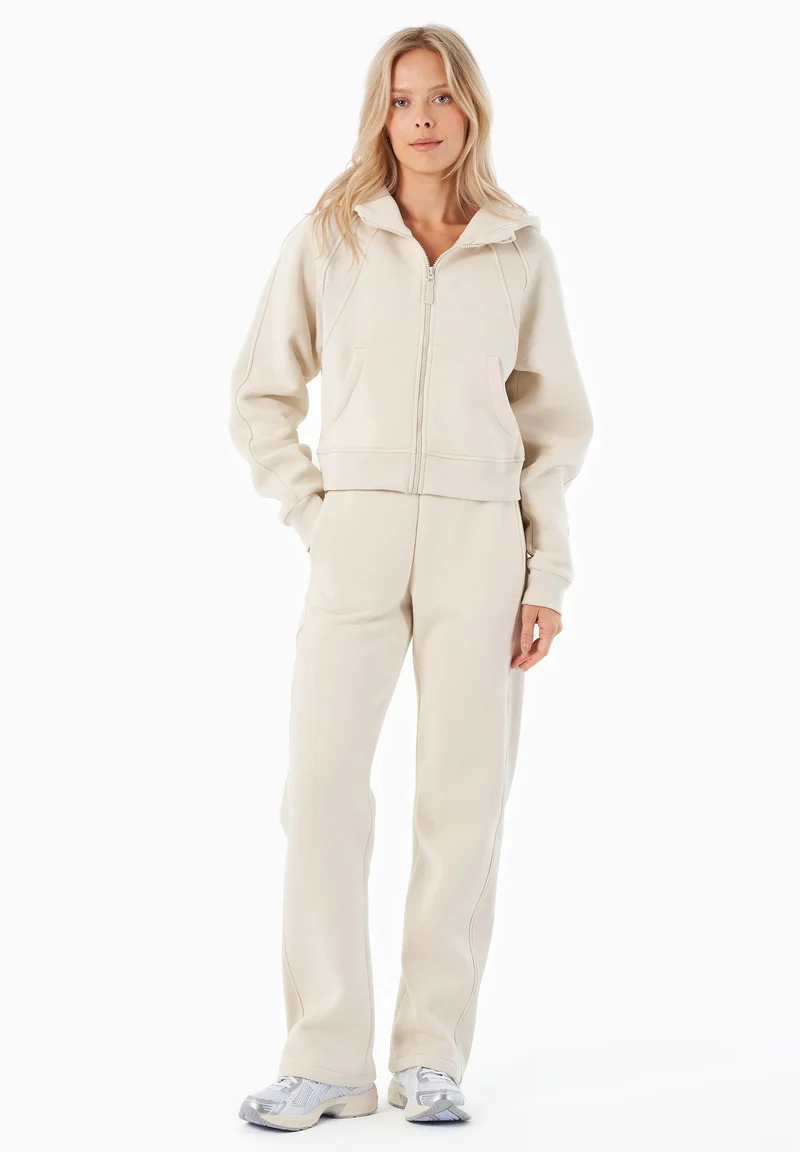 JODDY | Essentials Full Zip-Hoodie aus Bio-Baumwolle und recyceltem Polyester