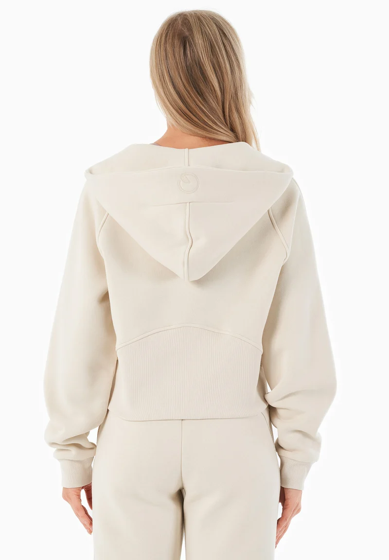 JODDY | Essentials Full Zip-Hoodie aus Bio-Baumwolle und recyceltem Polyester