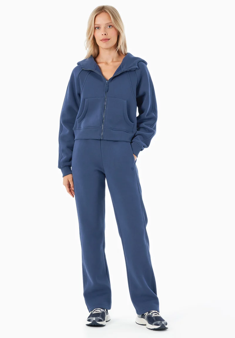 JODDY | Essentials Full Zip-Hoodie aus Bio-Baumwolle und recyceltem Polyester