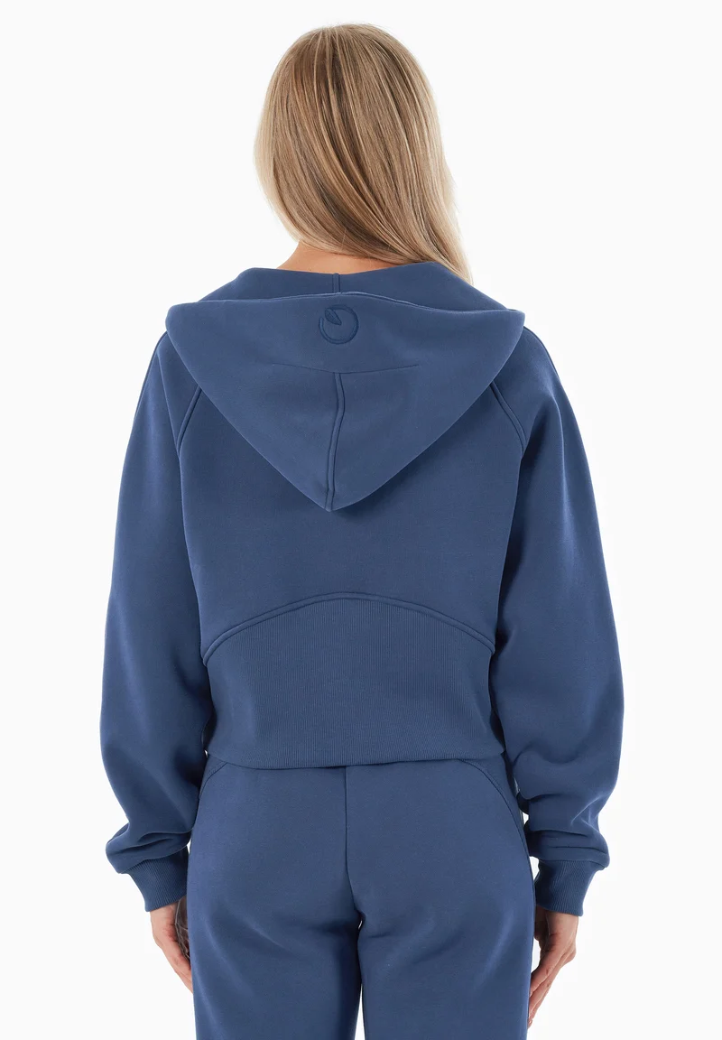 JODDY | Essentials Full Zip-Hoodie aus Bio-Baumwolle und recyceltem Polyester