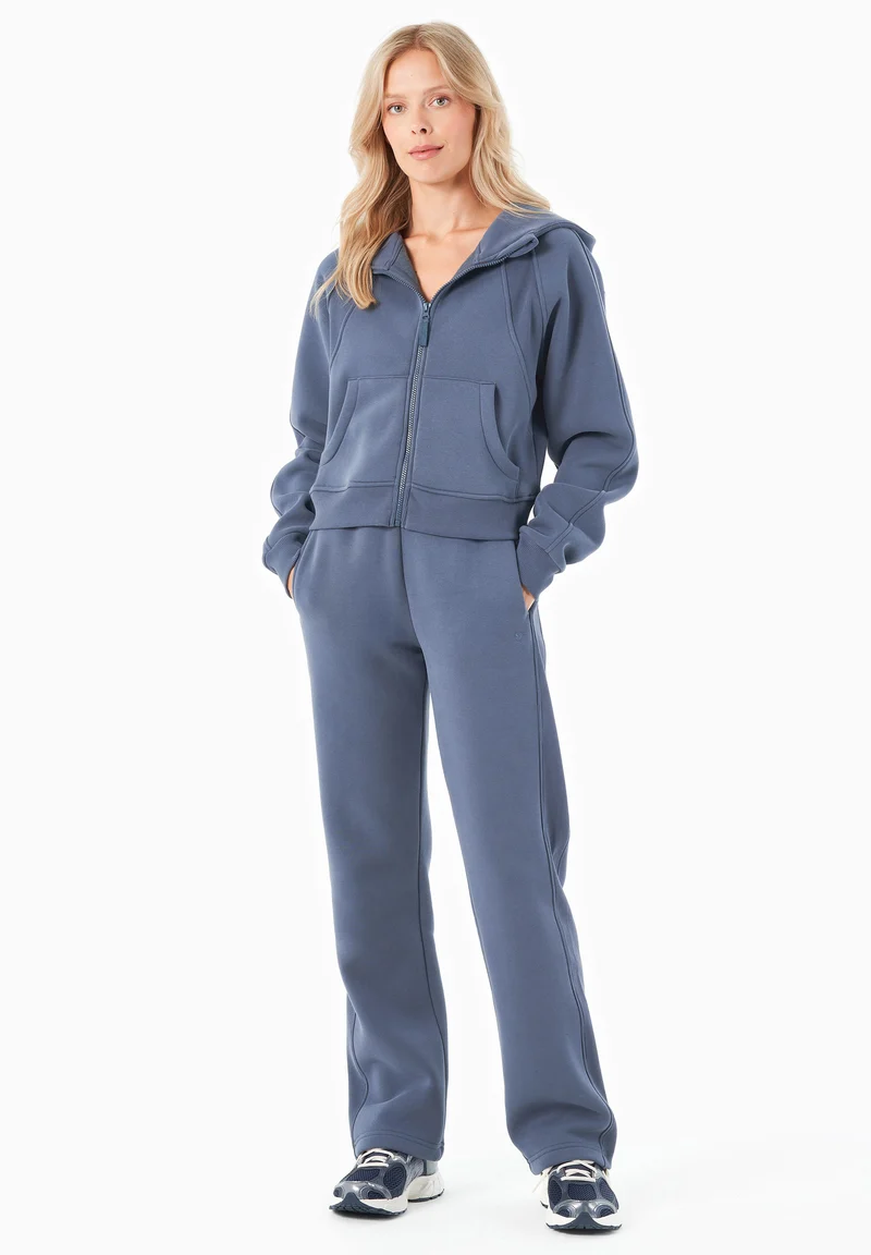 JODDY | Essentials Full Zip-Hoodie aus Bio-Baumwolle und recyceltem Polyester