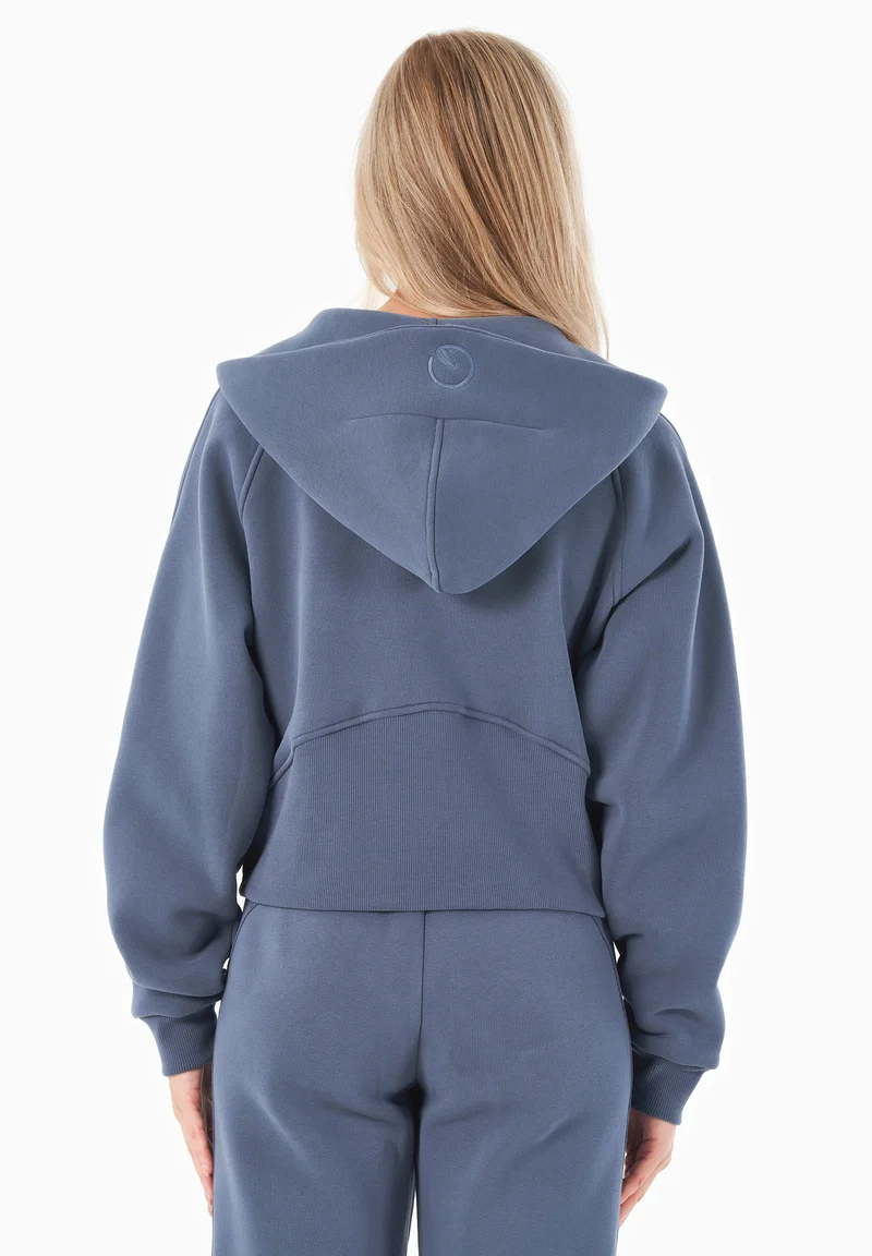 JODDY | Essentials Full Zip-Hoodie aus Bio-Baumwolle und recyceltem Polyester