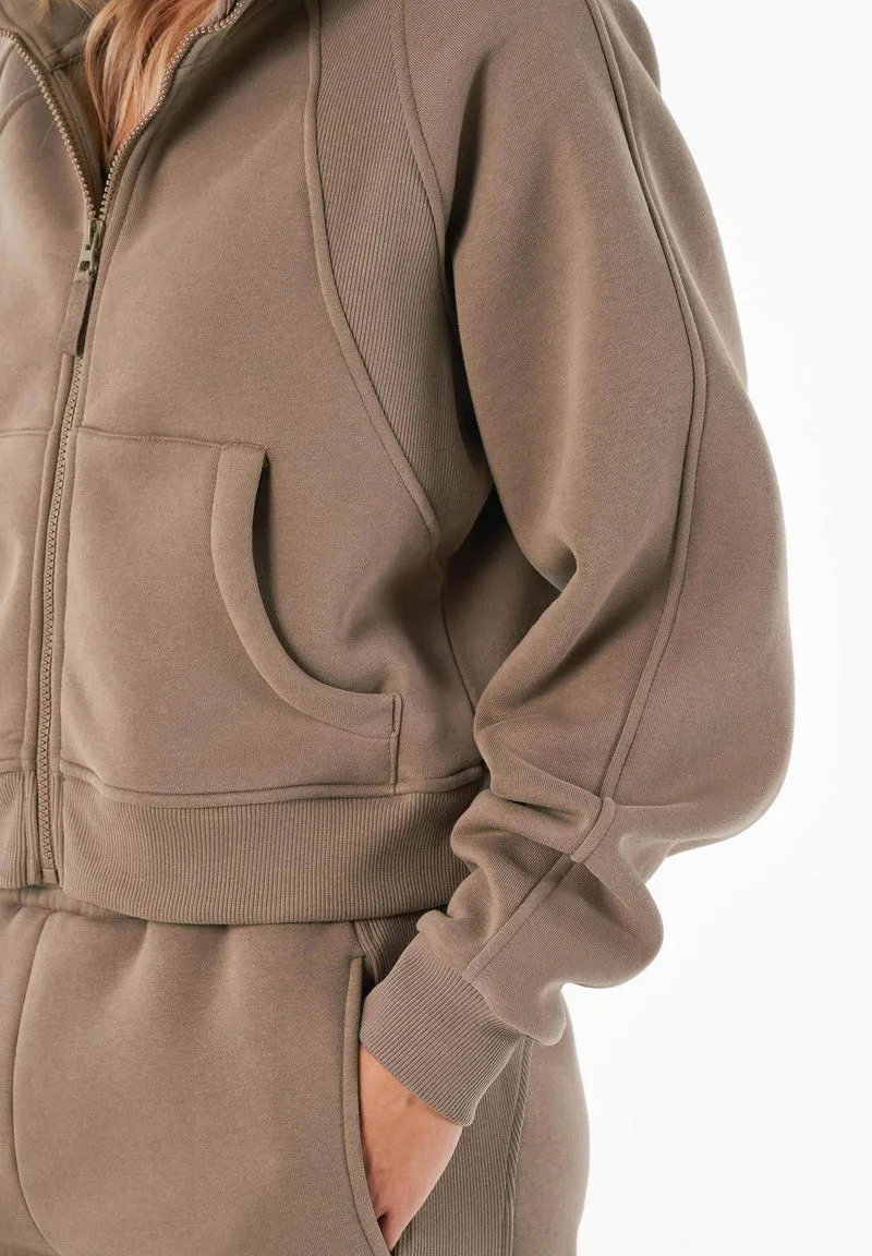 JODDY | Essentials Full Zip-Hoodie aus Bio-Baumwolle und recyceltem Polyester