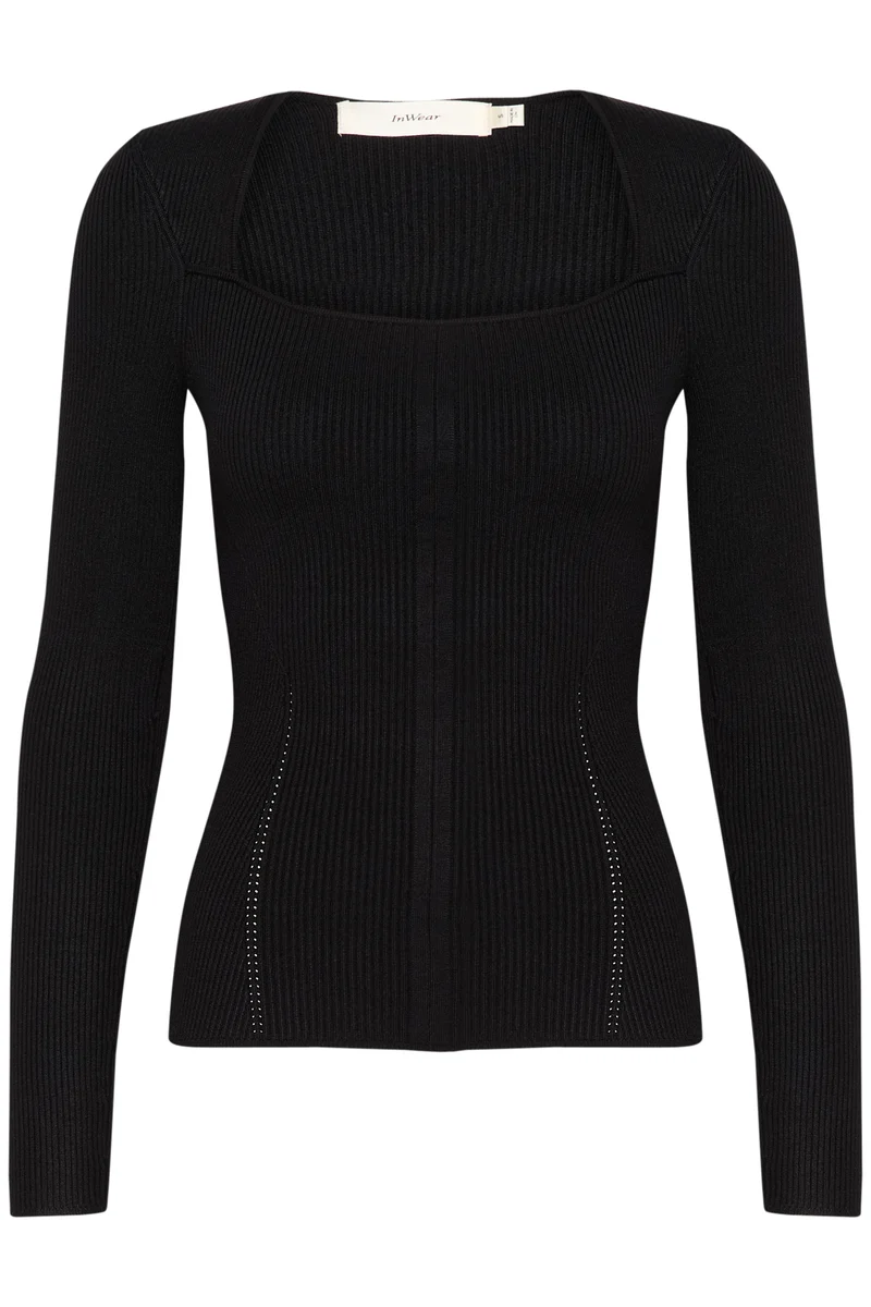 Pull à encolure carrée Yaelle