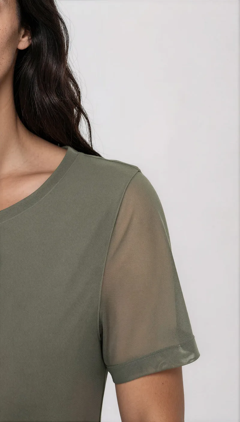 Robe ajustée en mesh - Lena
