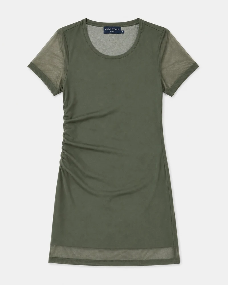 Robe ajustée en mesh - Lena