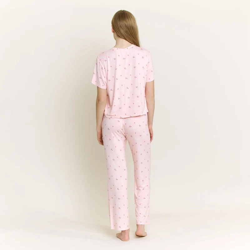 Ensemble pyjama à t-shirt et pantalon