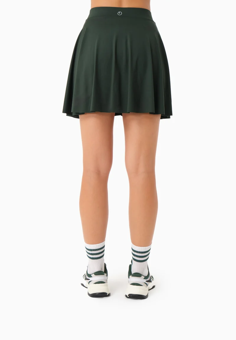 SUMMER | Sport-Skort mit Innenshorts aus recyceltem Polyamid