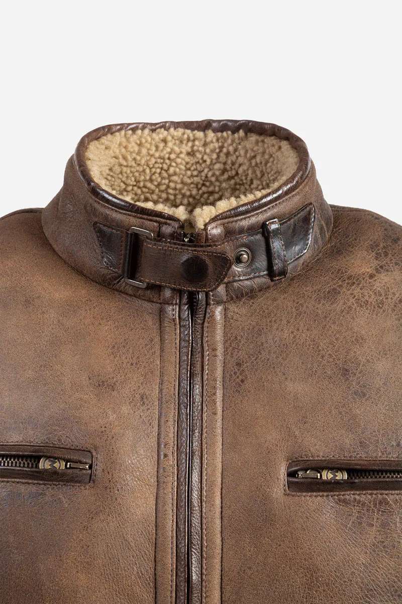 OSBORNE SHEARLING BLOUSON MAN