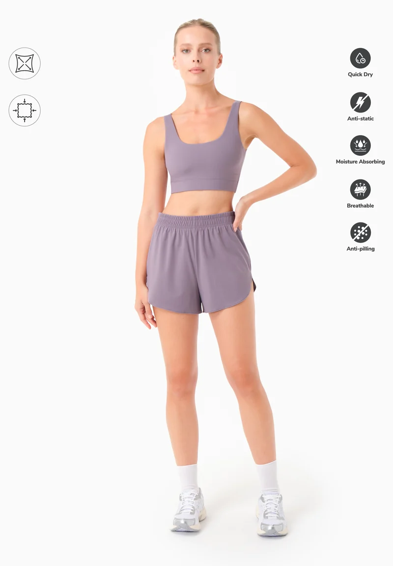 SELENNA | Shorts aus recyceltem Polyamid